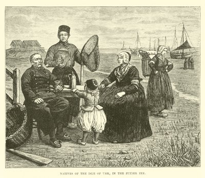 Nativos da ilha de Urk, no Zuider Zee de English School