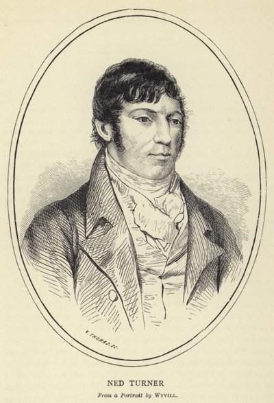Ned Turner, de um retrato por Wyvill de English School