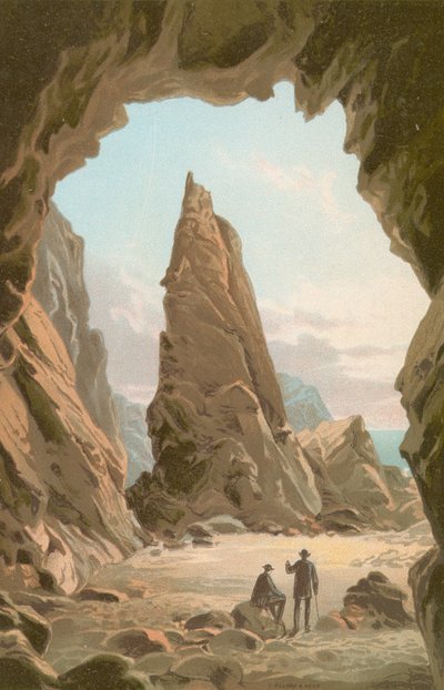 Caverna da rocha da agulha - Jersey de English School