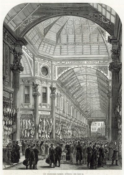 Novo mercado de Leadenhall de English School
