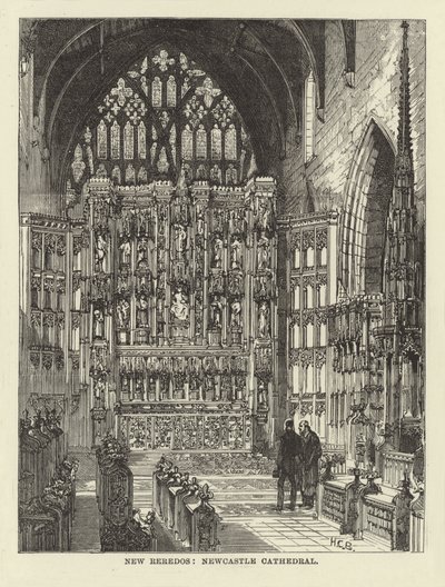 New Reredos, Catedral de Newcastle de English School