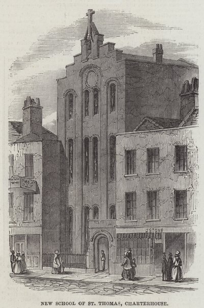 Nova Escola de São Tomás, Charterhouse (gravura) de English School