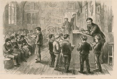 Novo quarto da escola, Boys Home, Regents Park Road, Londres de English School