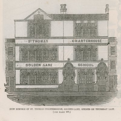 Novas escolas de St Thomas Charterhouse de English School