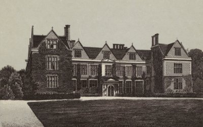 Newbury: Shaw House (litografia) de English School