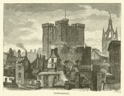 Newcastle (gravura) de English School