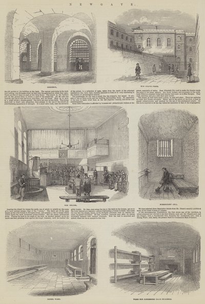 Newgate (gravura) de English School