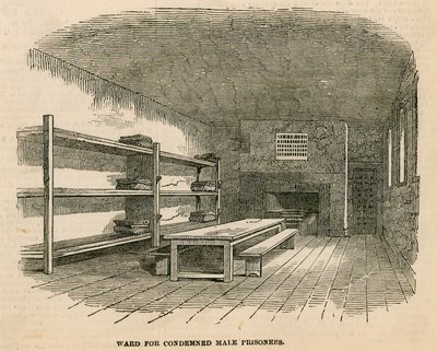 Prisão de Newgate. Ala para prisioneiros condenados de English School