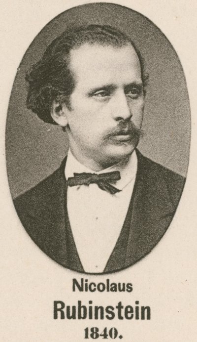 Nicolaus Rubinstein (gravura) de English School