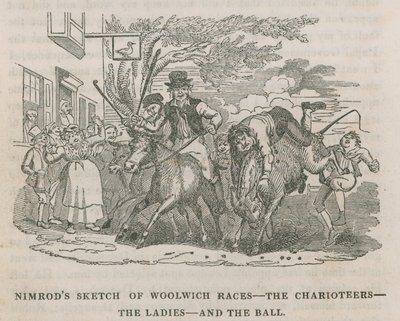 Esboço de Nimrods de corridas de Woolwich de English School