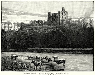 Norham Castle von English School
