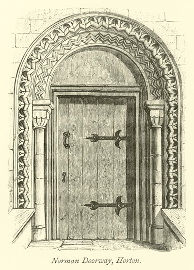 Norman Doorway, Horton de English School