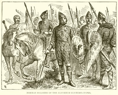 Soldados normandos do século XI - Tipos de English School
