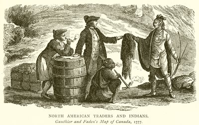 Comerciantes e índios norte-americanos de English School