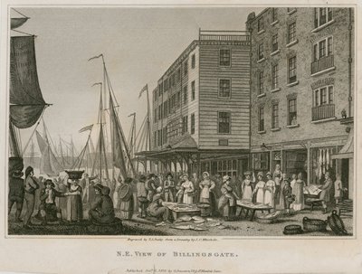 Vista nordeste do Billingsgate de English School