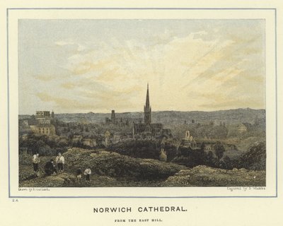 Catedral de Norwich, do East Hill de English School