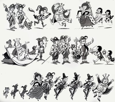 Ilustrações de rima de berçário de English School