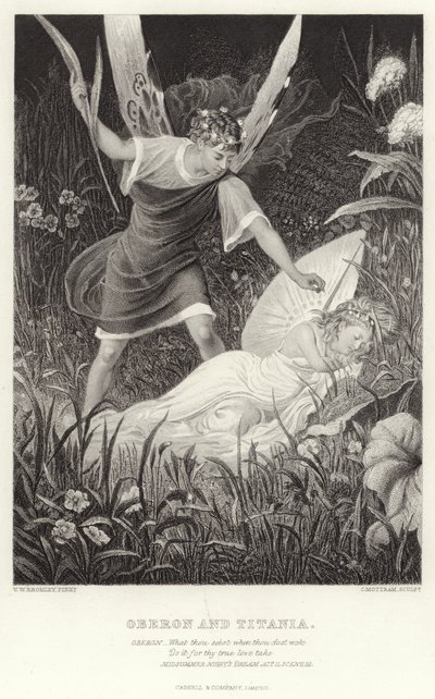 Oberon e Titânia, Sonho de Noites de Verão, Ato II, Cena III de English School