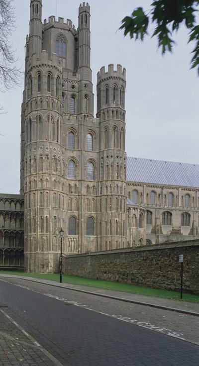 Octagon Tower, do sul, construiu 1322 de English School