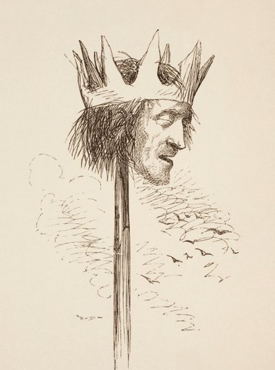 &39;Fora com a cabeça dele e fixe isto em portões de York; Então York pode ignorar a cidade de York &39;, 1890 de English School