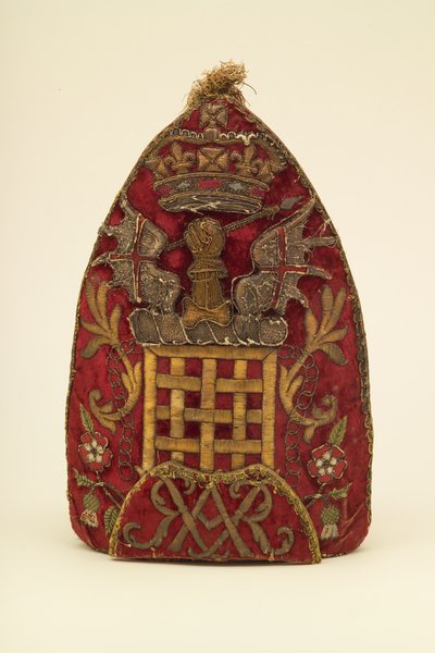 Boné de granadeiro do oficial, 1708 por volta de de English School