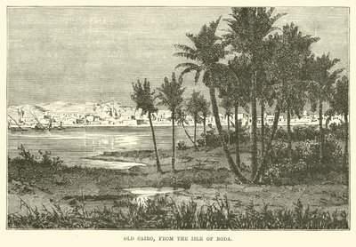 Cairo antigo, da ilha de Roda de English School
