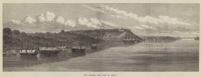 Velho Calabar, Costa Oeste de África (gravura) de English School