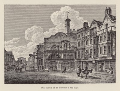 Antiga igreja de St Dunstan-in-the-West de English School