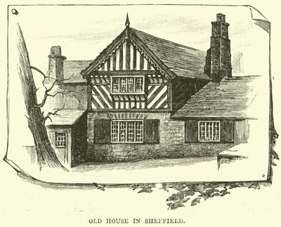 Casa velha, em, sheffield de English School