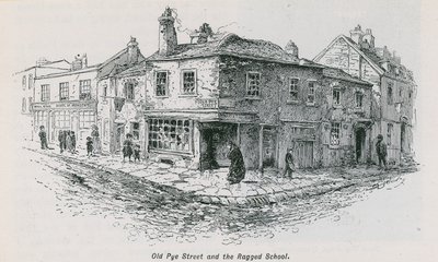 Old Pye Street e a Escola Ragged de English School