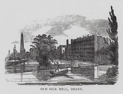 Old Silk Mill, Derby (gravura) de English School