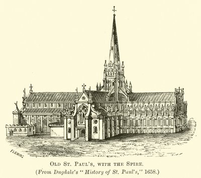 Old St Pauls com o pináculo de English School