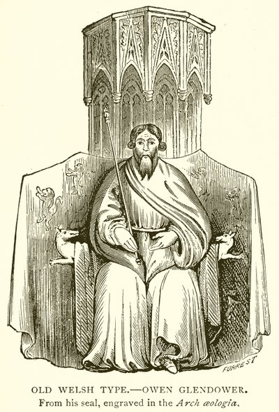 Tipo velho galês .-- Owen Glendower de English School