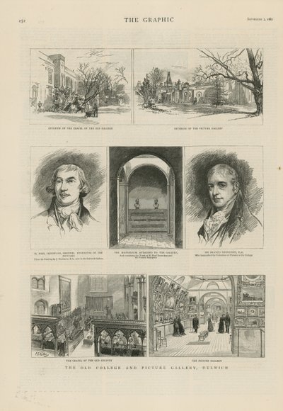 Antiga faculdade e galeria de imagens em Dulwich de English School