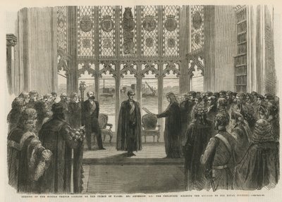Abertura da Biblioteca Middle Temple de English School