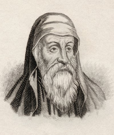 Origen, ou Origen Adamantius, do &39;Crabbes Historical Dictionary&39;, publicado em 1825 de English School