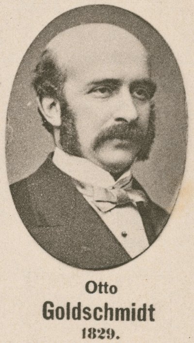 Otto Goldschmidt (gravura) de English School