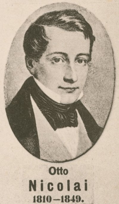 Otto Nicolai (gravura) de English School