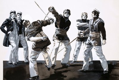 Otto Von Bismarck ganhou 26 de 27 duelos de English School
