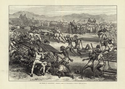 Nossas tropas no Afeganistão: Jogos Olímpicos em Jellalabad - Uma corrida do Dooley de English School