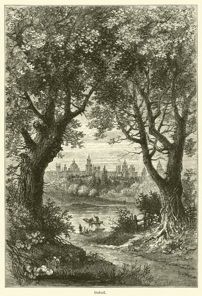 Oxford (gravura) de English School