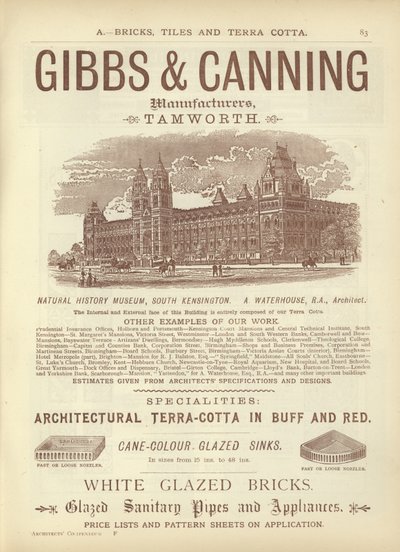 Página de The Architects, Surveyors and Engineers Compendium 1892 de English School