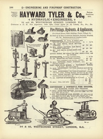 Página de The Architects, Surveyors and Engineers Compendium 1892 de English School