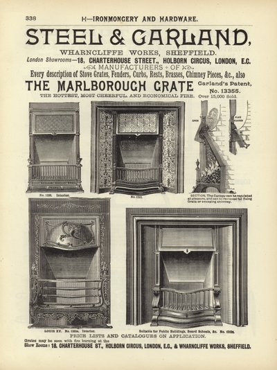 Página de The Architects, Surveyors and Engineers Compendium 1892 de English School