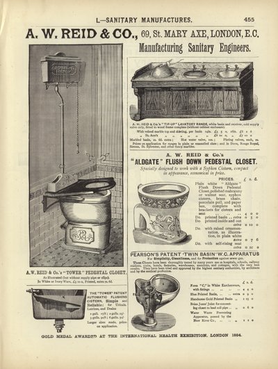 Página de The Architects, Surveyors and Engineers Compendium 1892 de English School