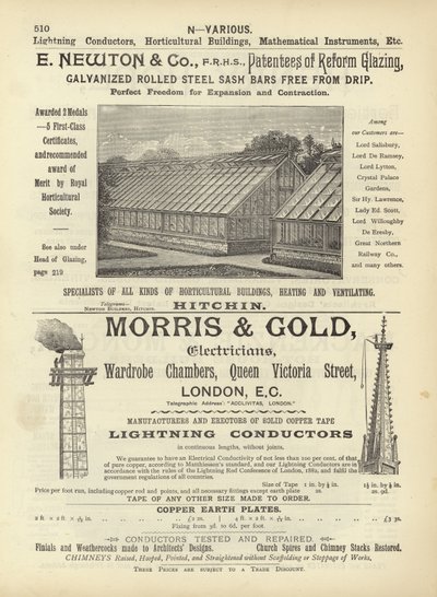 Página de The Architects, Surveyors and Engineers Compendium 1892 de English School