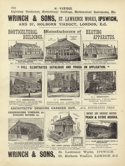 Página de The Architects, Surveyors and Engineers Compendium 1892 de English School