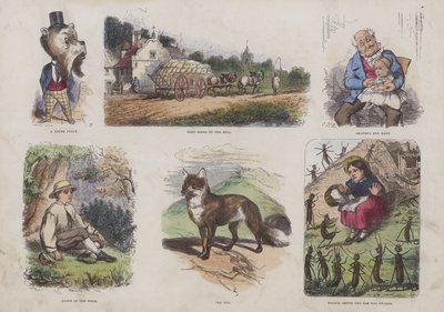 Página do Livro de Imagens Atraente (gravação a cores) de English School