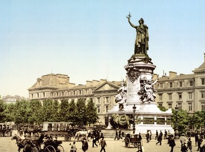 Paris (foto colorida à mão) de English School
