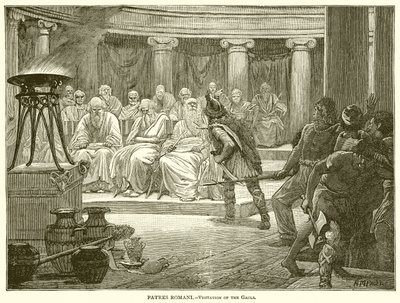 O Romans .-- Visitação dos Qauls de English School
